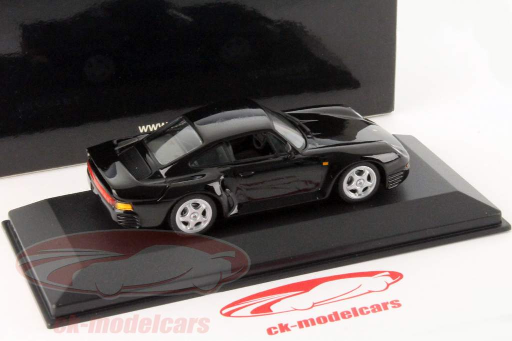 Minichamps 1:43 保时捷959 1987黑色迷你切400062522 模型汽车