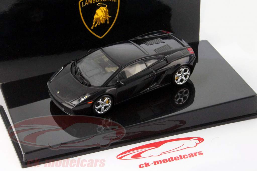 Lamborghini Gallardo zwart metallic 1:43 AUTOart