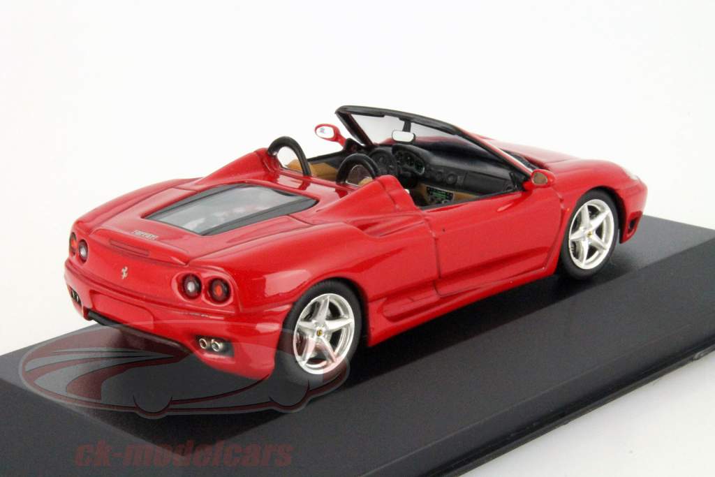 Ferrari 360 Spider Ano 2000 vermelho 1:43 Ixo