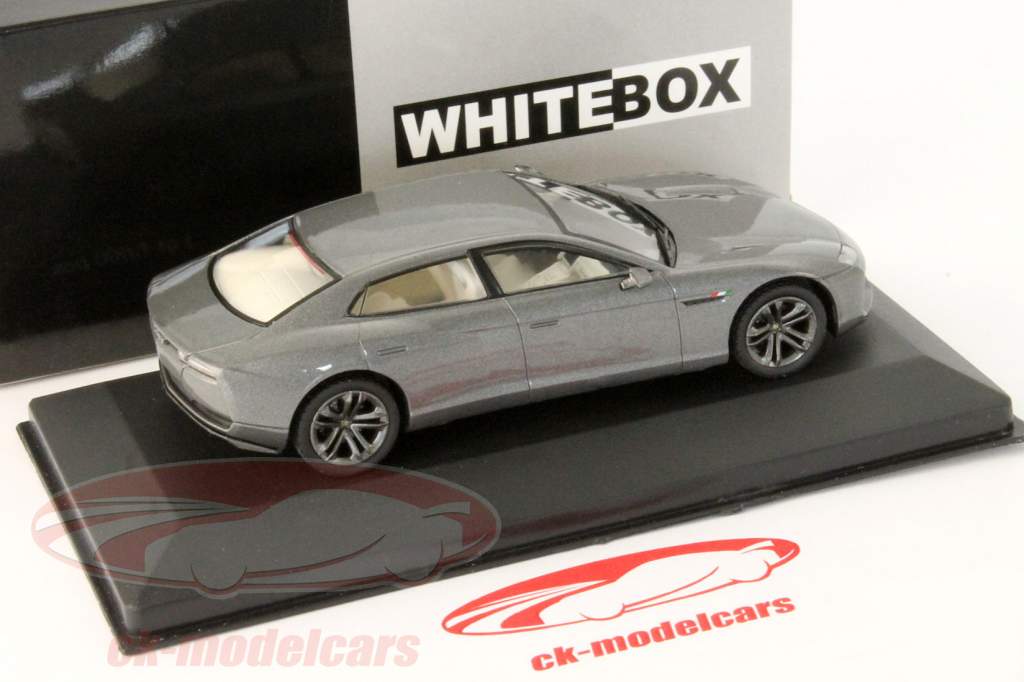 Lamborghini Estoque Year 2008 gray metallic 1:43 WhiteBox