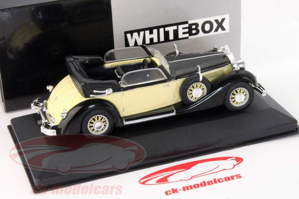 Horch 853 A Год 1938 черный / бежевый 1:43 WhiteBox