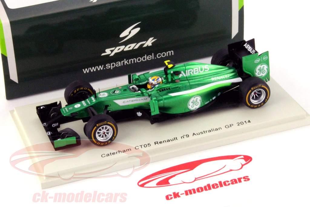 Marcus Ericsson Caterham CT05 Renault Formula 1 2014 1:43 Spark