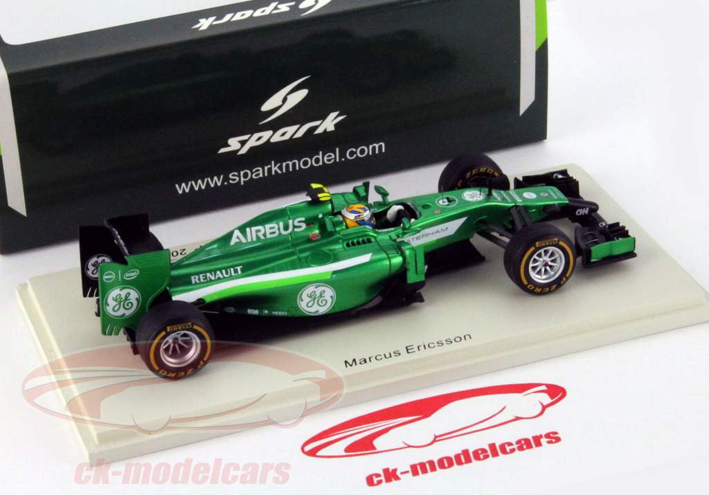 Marcus Ericsson Caterham CT05 Renault Formula 1 2014 1:43 Spark