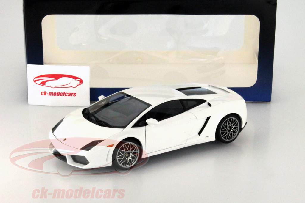 Lamborghini Gallardo LP560-4 Jaar 2008 wit 1:18 AUTOart