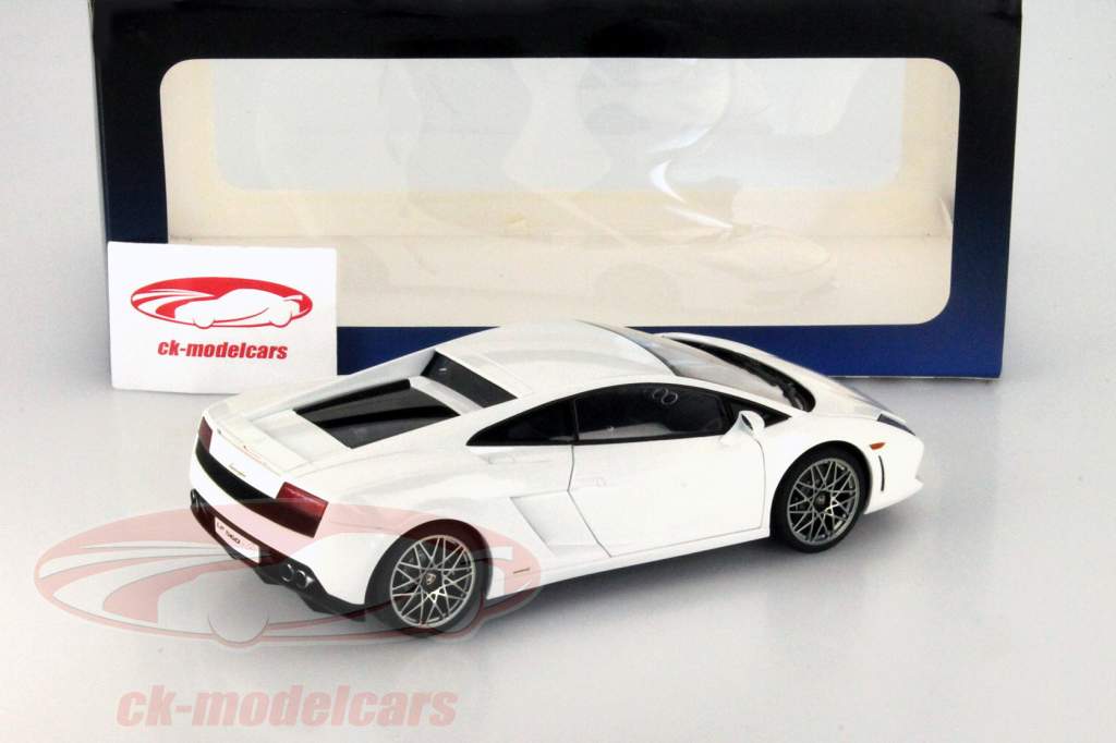 Lamborghini Gallardo LP560-4 Jaar 2008 wit 1:18 AUTOart