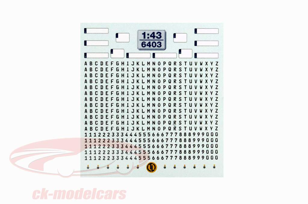 国旗 为 个人标签 为 车模 在 规模 1:43 号 6403