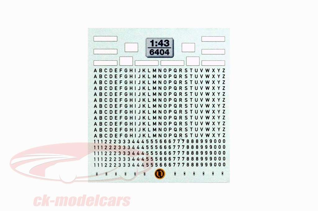 Флаг для Индивидуальный маркировки для Модели автомобилей В Масштаб 1:43 Количество 6404