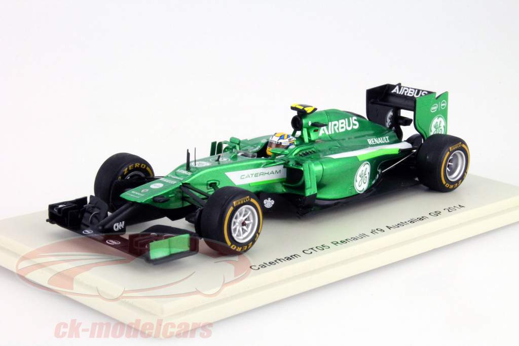 Marcus Ericsson Caterham CT05 Renault フォーミュラ 1 2014 1:43 Spark