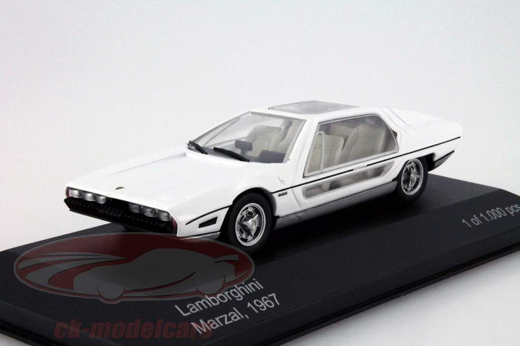 Lamborghini Marzal Año 1967 blanco 1:43 WhiteBox