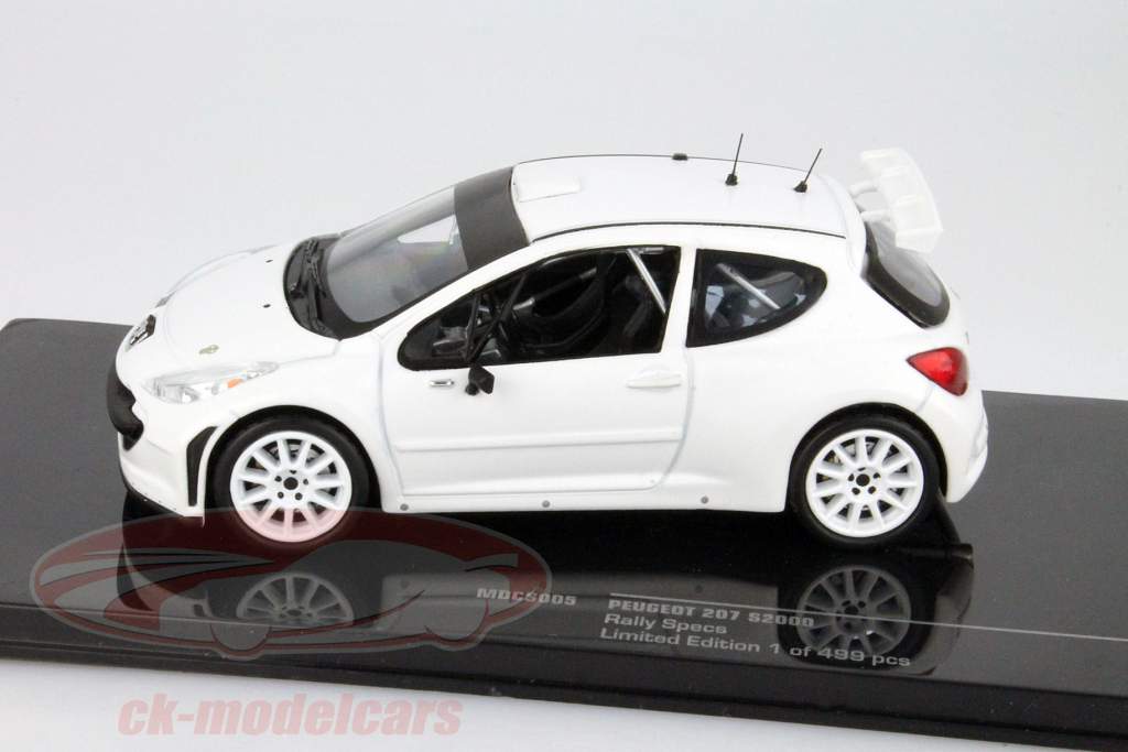 Peugeot 207 S2000 Rallye Specs Обычная Тело Версия белый 1:43 Ixo
