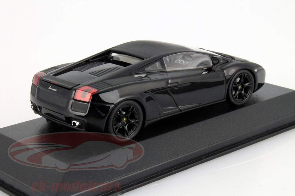 Lamborghini Gallardo År 2006 sort 1:43 Minichamps