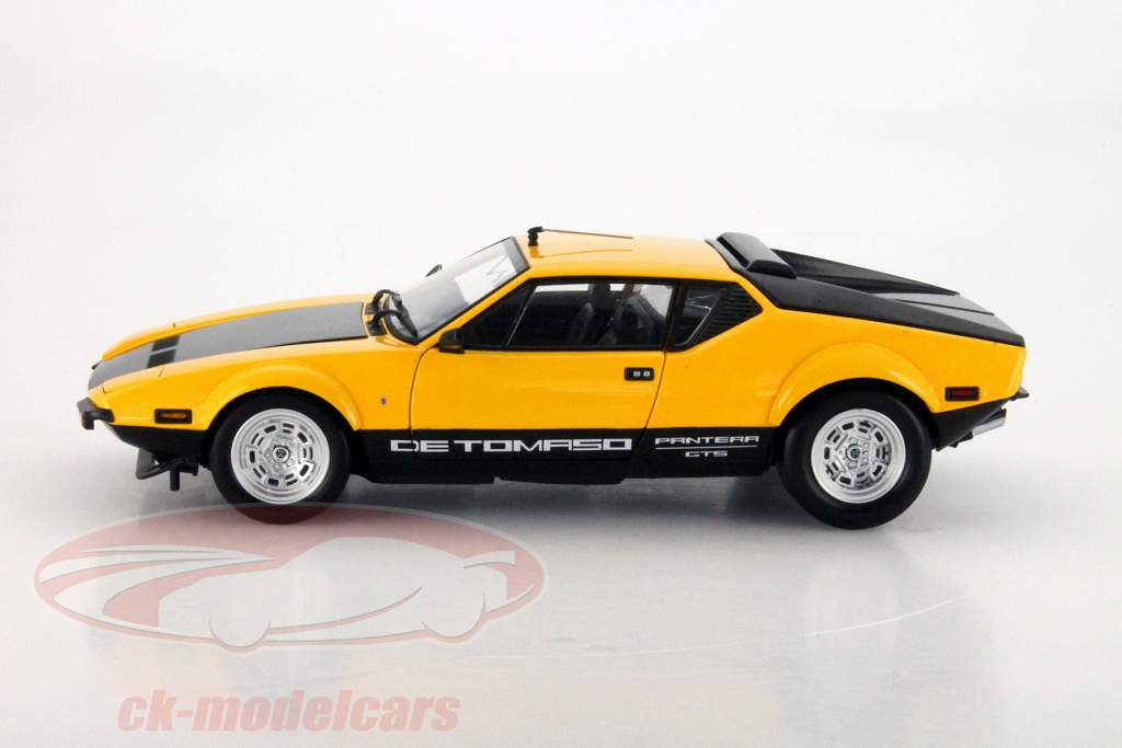 De Tomaso Pantera GTS amarillo / negro 1:18 Kyosho