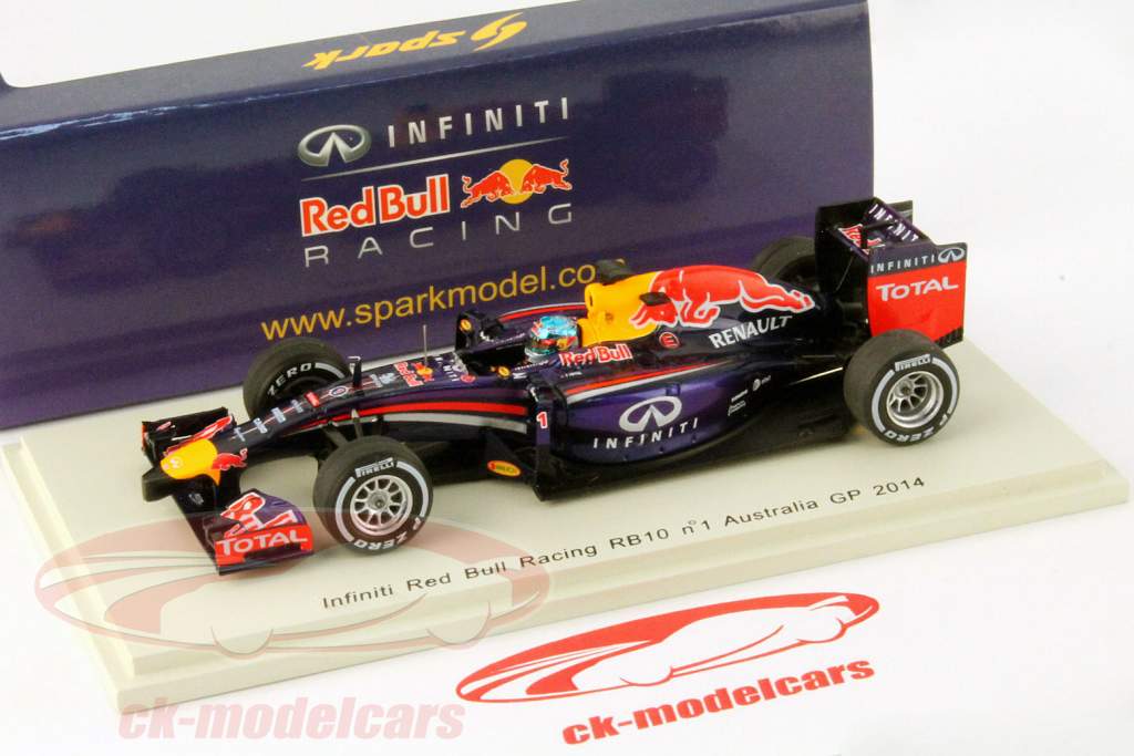 Minichamps 1:18 Infiniti Red Bull Racing RB10 - Sebastian