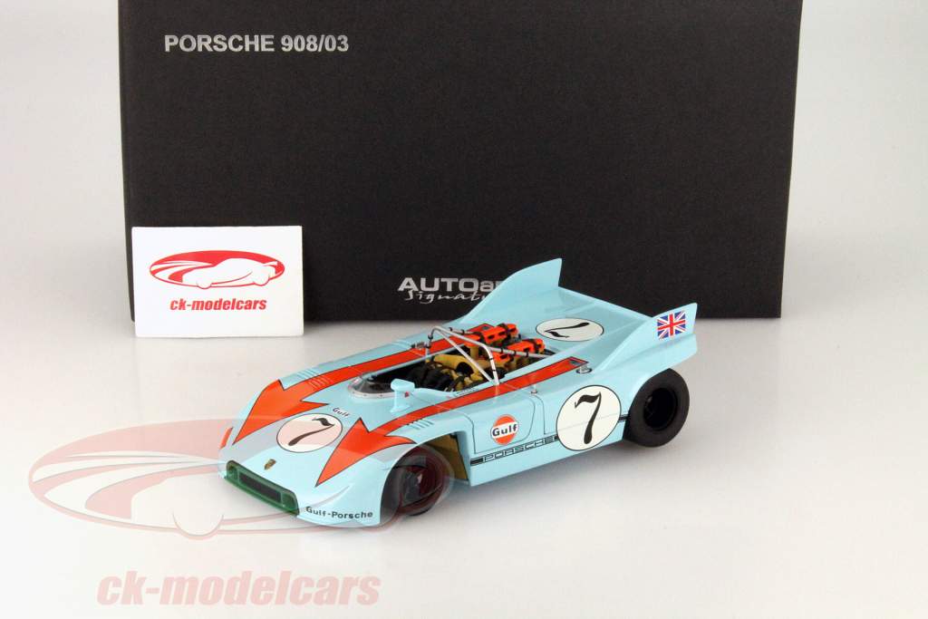 Gulf-Porsche 908/03 1971年Gulfカラー#2ミニカー Gulf-Porsche 908/03 1971年Gulfカラー#2ミニカー - メルカリ
