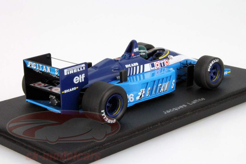 Spark 1:43 Jacques Laffite Ligier JS27 #26 2nd US GP Formula