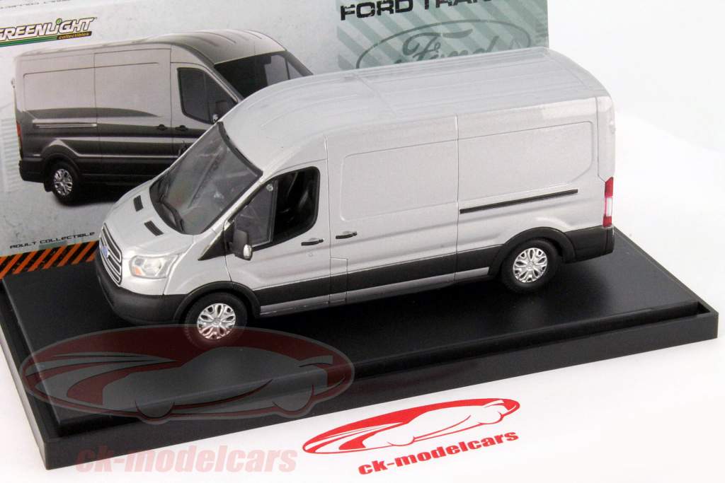 Ford Transit Année 2015 argent 1:43 Greenlight