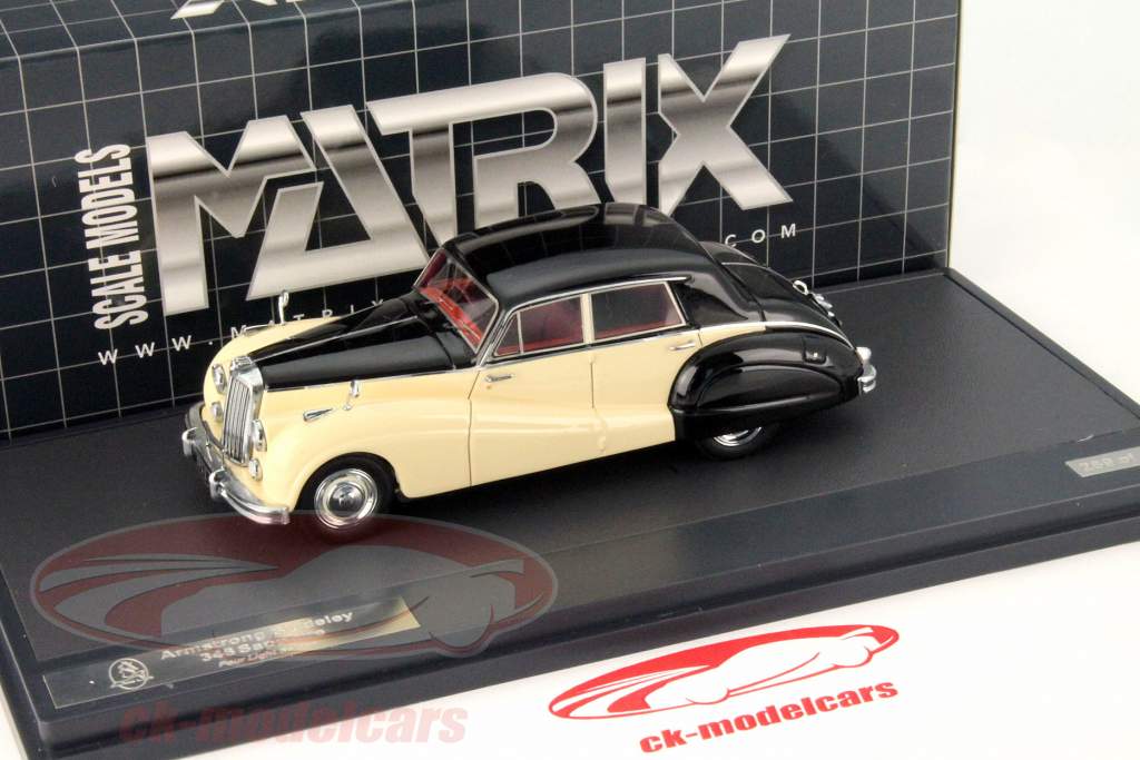 アームストロング シドレー 346 サファイア 年 1953 黒 / ベージュ 1:43 Matrix