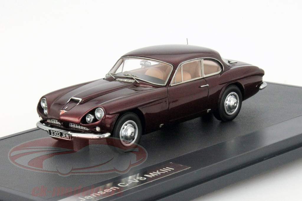 Jensen C-V8 MK III 年 1965 赤 1:43 Matrix