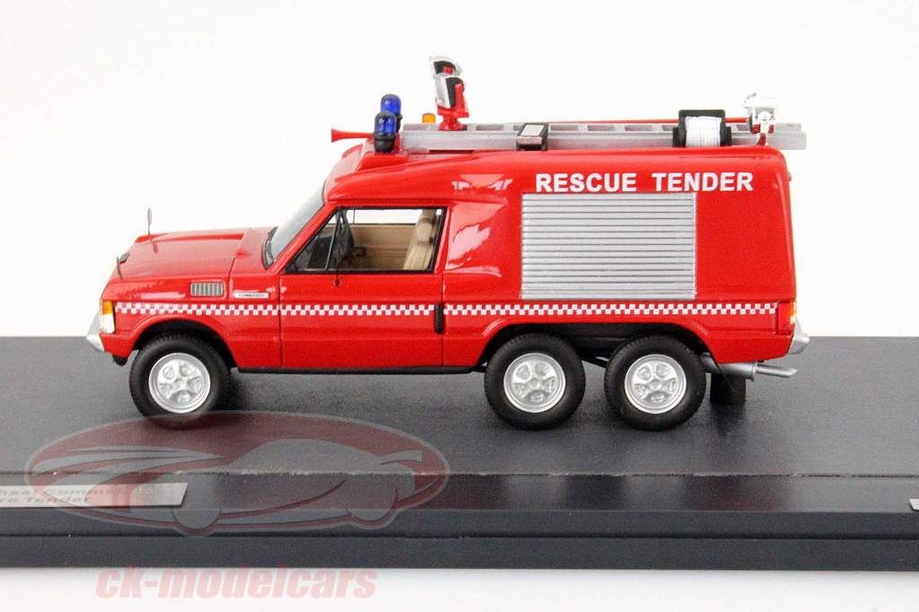 Range Rover Carmichael Fire department red 1:43 Matrix