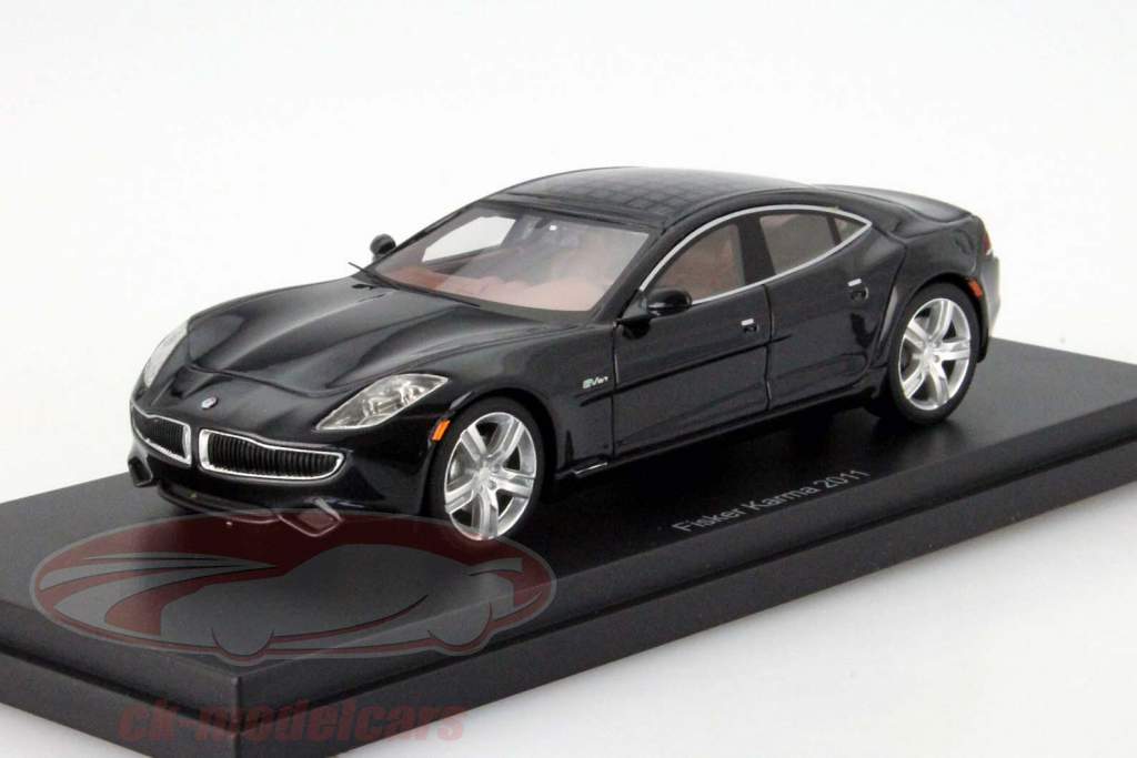 Fisker Karma 一年 2011 黑 金属 1:43 BoS Models