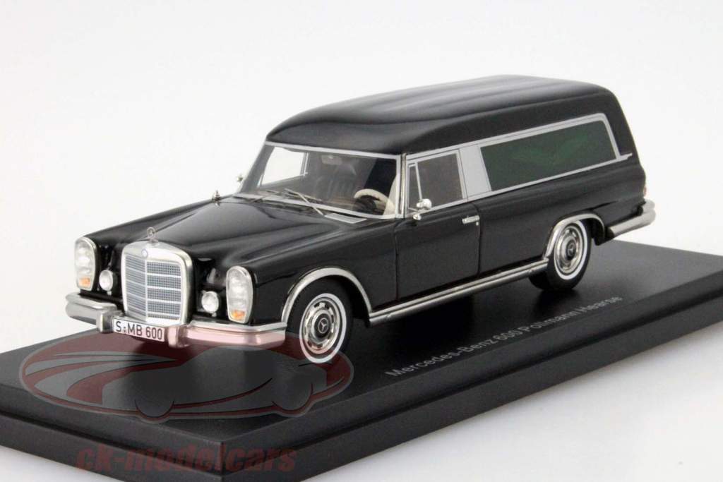 Mercedes-Benz 600 Pullman Rustvogne sort 1:43 BoS Models