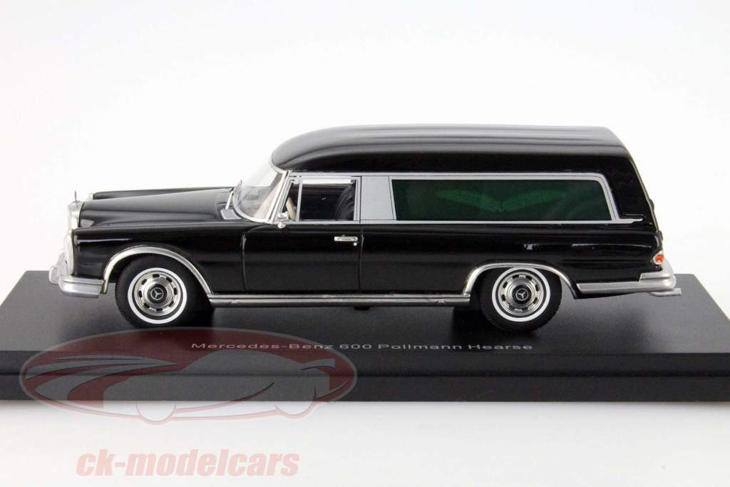 Mercedes-Benz 600 Pullman Rustvogne sort 1:43 BoS Models