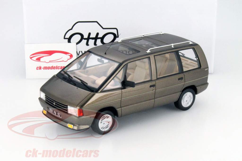 Renault Espace Ph.1 2000-1 一年 1985 棕色 金属 1:18 OttOmobile