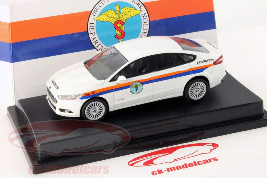 フォード 融合 DSNY 年 2013 白 メタリック 1:43 Greenlight