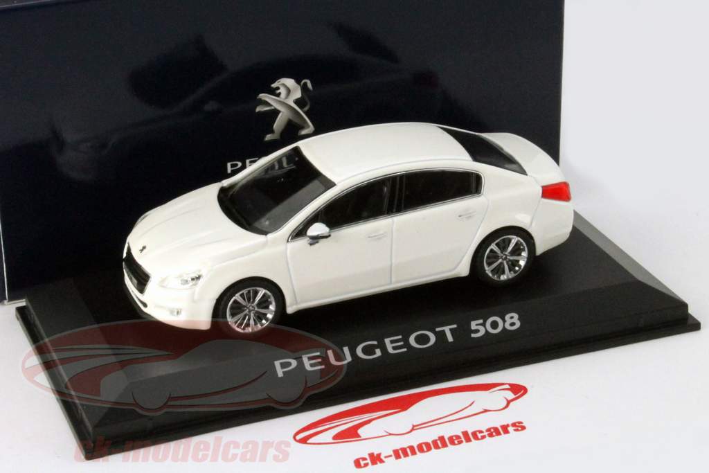 标致508白1:43 Norev