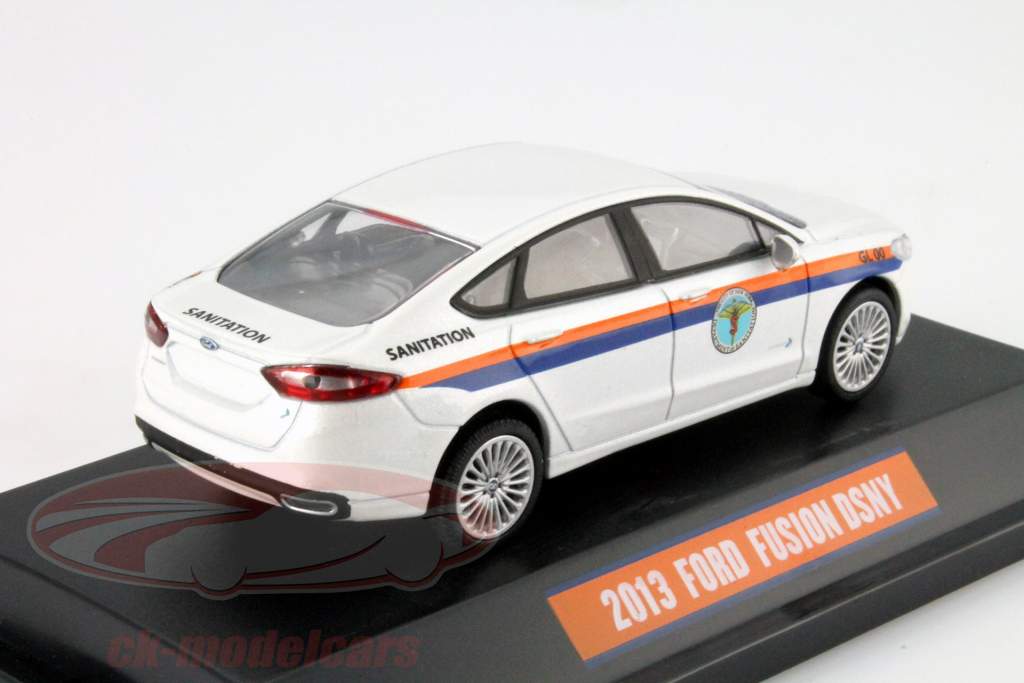 フォード 融合 DSNY 年 2013 白 メタリック 1:43 Greenlight