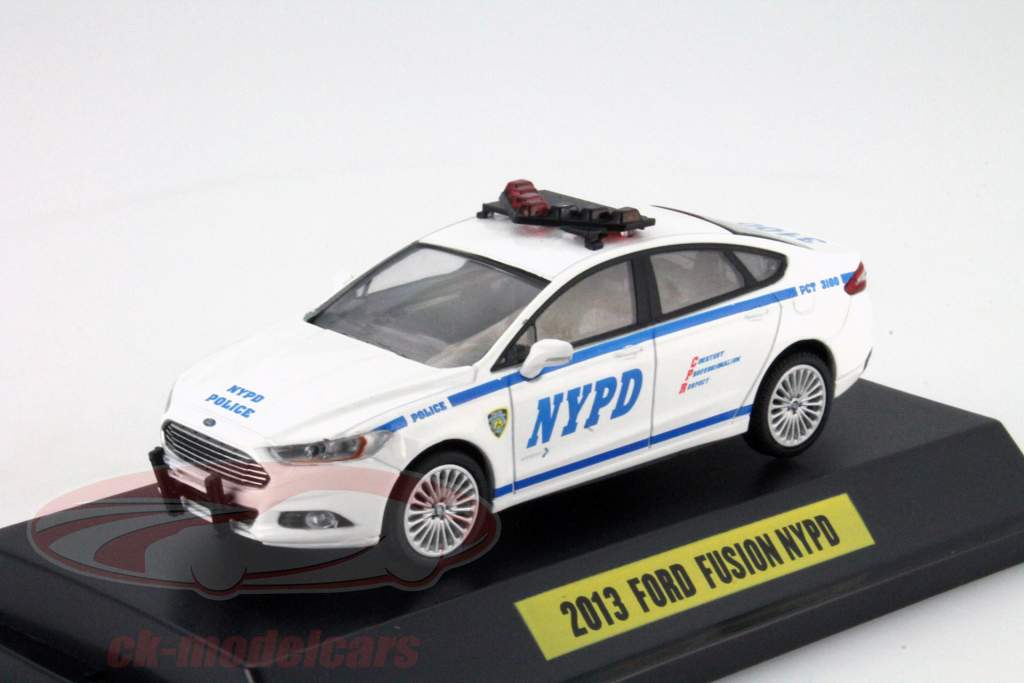 Gué Fusion NYPD Année 2013 blanc 1:43 Greenlight