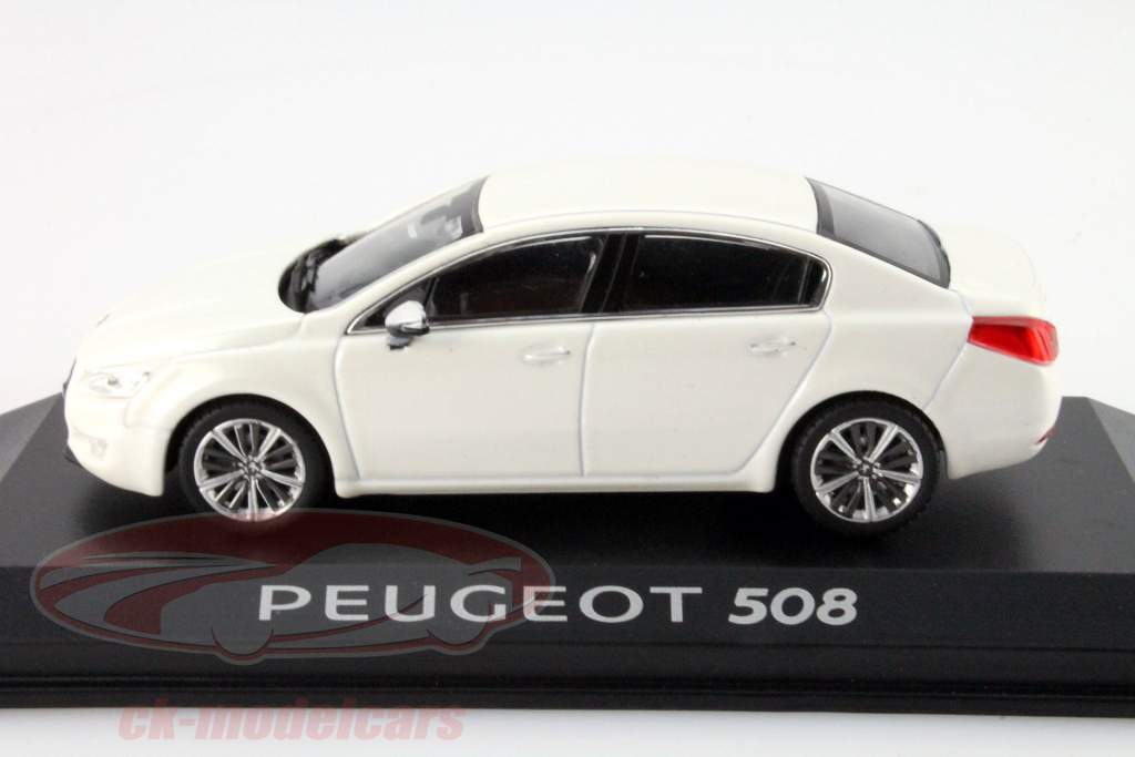 标致508白1:43 Norev