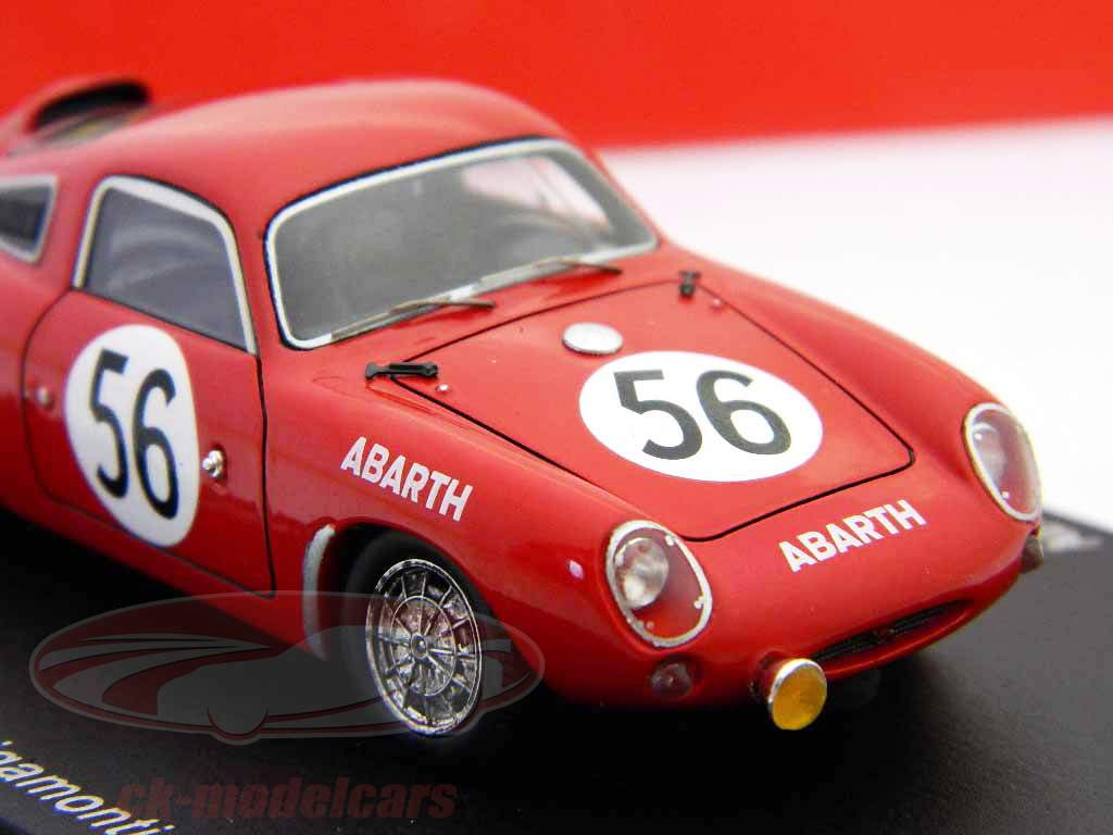Abarth 700 S Sala, Rigamonti 24h LeMans 1961 1:43 Spark