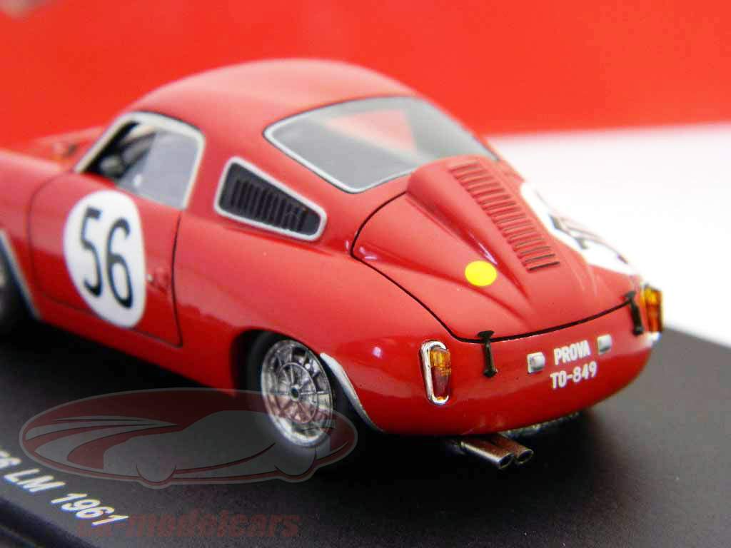 Abarth 700 S Sala, Rigamonti 24h LeMans 1961 1:43 Spark
