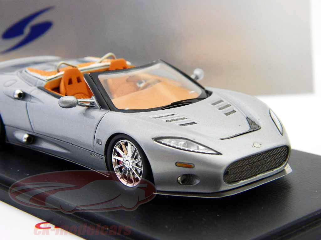 Spyker C8 Aileron Spyder 2010 silver 1:43 Spark