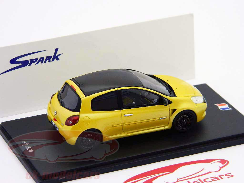 Renault Clio RS Taza 2011 amarillo 1:43 Spark