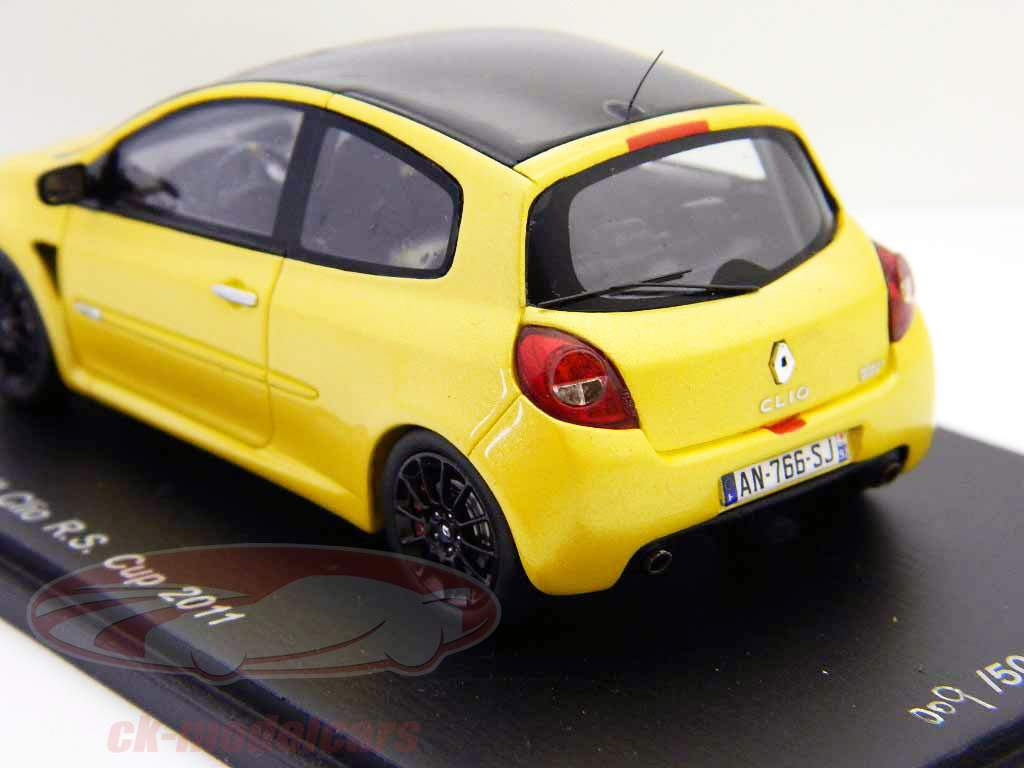 雷诺 克里欧 RS 杯 2011 黄色 1:43 Spark