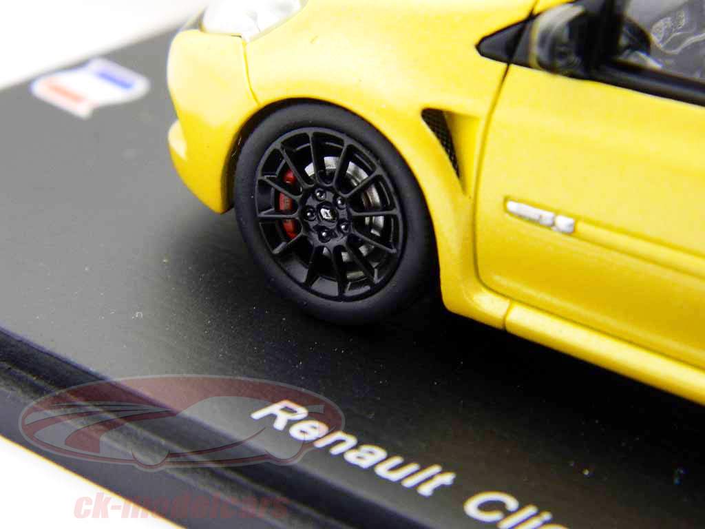 Renault Clio RS Чашка 2011 желтый 1:43 Spark
