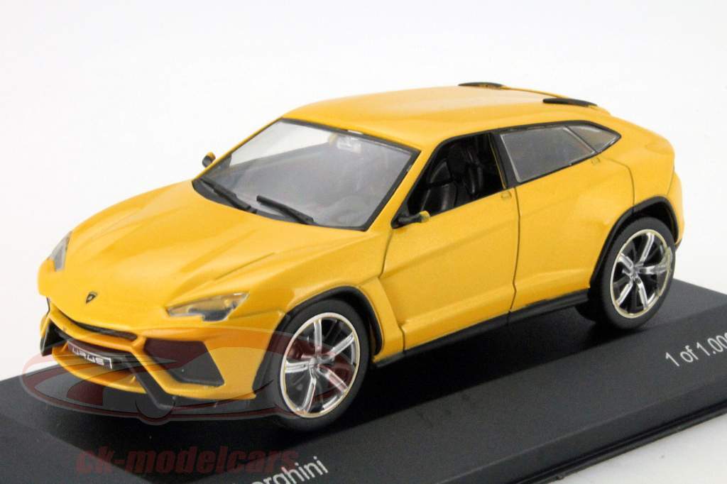 Lamborghini Urus År 2012 gul 1:43 WhiteBox