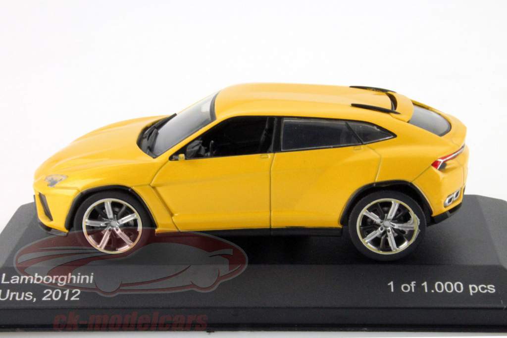 Lamborghini Urus Anno 2012 giallo 1:43 WhiteBox