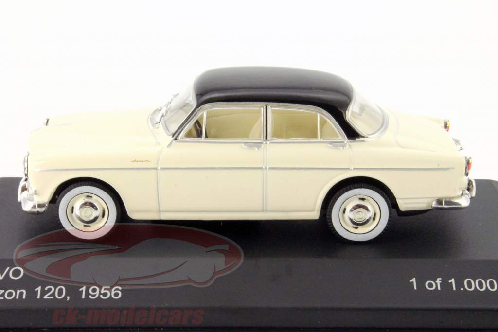 Volvo Amazon 120 Год 1956 крем / черный 1:43 WhiteBox