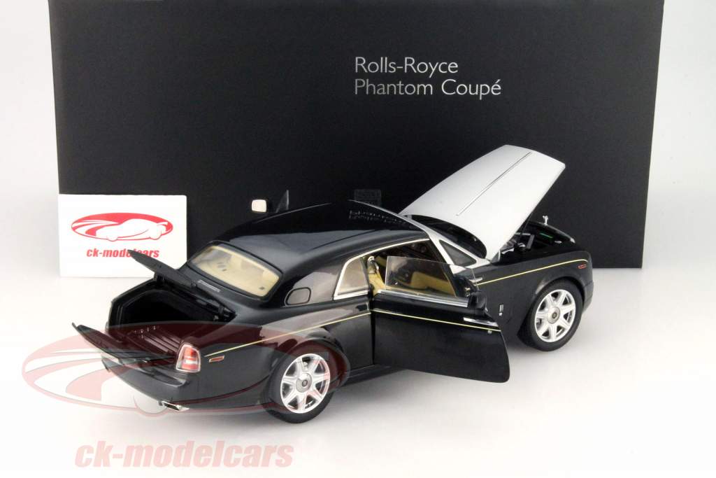 Rolls Royce Phantom Coupe Anno 2012 diamante nero 1:18 Kyosho
