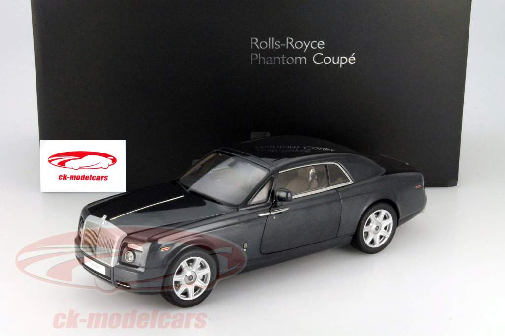 Rolls Royce Phantom Coupe Anno 2012 grigio scuro 1:18 Kyosho