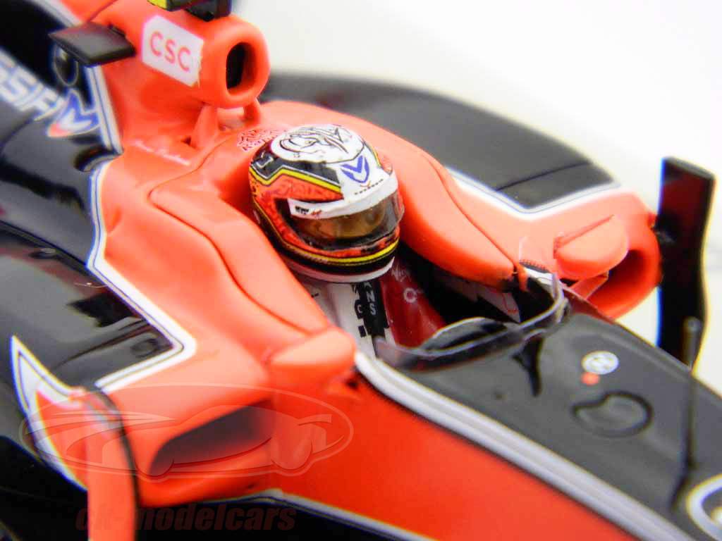 J·ダンブロジオヴァージンMVR-02＃25引数Formula1 2​​011 1時43スパーク