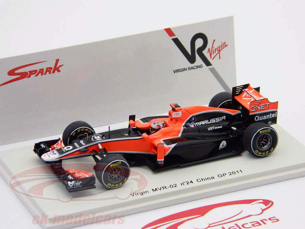 格洛克维珍MVR-02＃24一级方程式2011 1:43星火