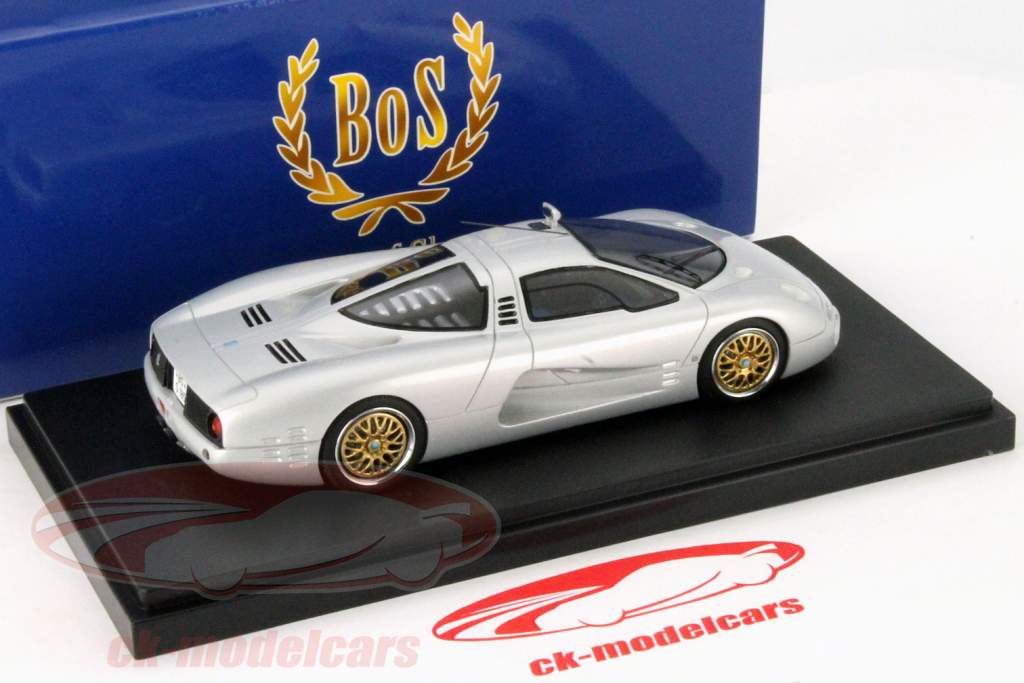 Isdera 112i Commendatore Anno 1993 argento 1:43 BoS-Models