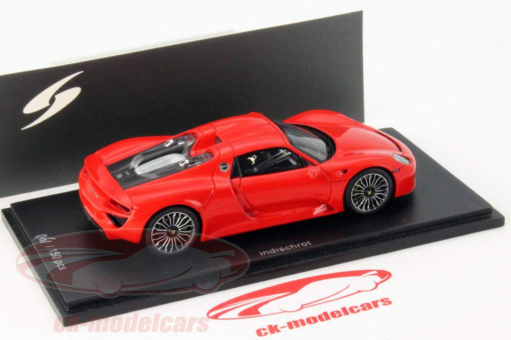 Porsche 918 Spyder gardes rouge 1:43 Spark