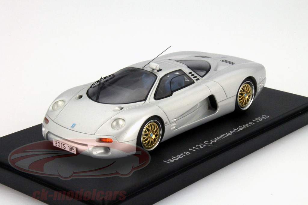 Isdera 112i Commendatore 年 1993 銀 1:43 BoS-Models