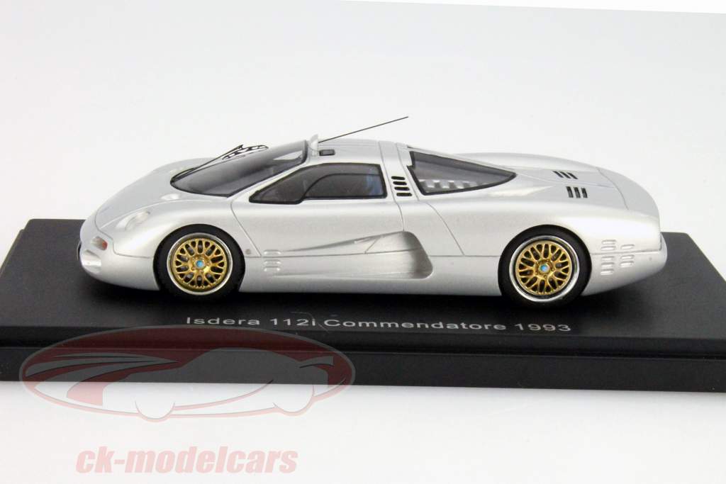Isdera 112i Commendatore Anno 1993 argento 1:43 BoS-Models
