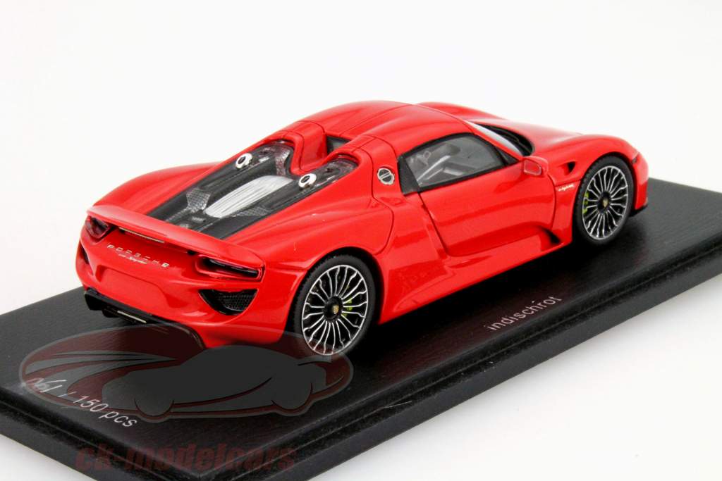 Porsche 918 Spyder indischrot 1:43 Spark